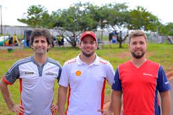 Sérgio Jimenez, Dennis Dirani e Ruben Carrapatoso