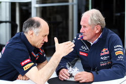 Franz Tost, Scuderia Toro Rosso Team Principal with Dr Helmut Marko, Red Bull Motorsport Consultant