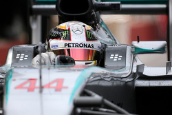 Podio: Primer lugar, Lewis Hamilton, Mercedes AMG F1