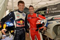 Sébastien Ogier y Andrea Dovizioso 