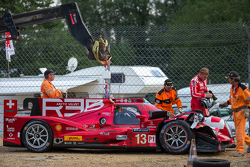 Problèmes pour la #13 Rebellion Racing Rebellion R-One: Dominik Kraihamer, Daniel Abt, Alexandre Imperatori