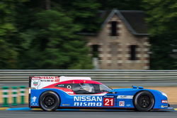 #21 Nissan Motorsports Nissan GT-R LM NISMO: Tsugio Matsuda, Lucas Ordonez, Mark Shulzhitskiy