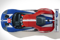 The new Ford GT that will race at Le Mans