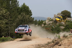 Daniel Sordo et Marc Marti, Hyundai i20 WRC, Hyundai Motorsport