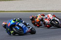 Маверик Виньялес, Team Suzuki MotoGP, Данило Петруччи, Pramac Racing Ducati и Штефан Брадль, Forward