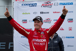 Podium : le vainqueur Spencer Pigot