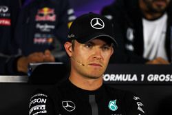 Nico Rosberg, Mercedes AMG F1 na conferência de imprensa da FIA