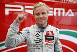 Ganador de la pole Felix Rosenqvist, Prema Powerteam Dallara F312 Mercedes-Benz