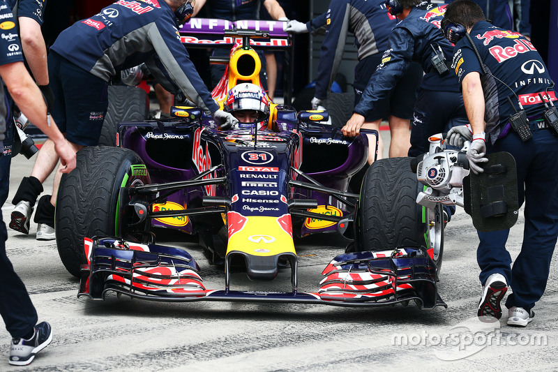 Pierre Gasly, pilote d'essais Red Bull Racing RB11