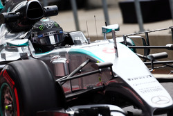 Nico Rosberg, Mercedes AMG F1 W06 avec des capteurs