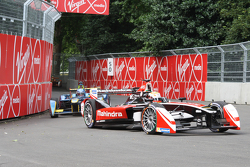 Karun Chandhok, Mahindra Racing, et Nicolas Prost, e.dams-Renault