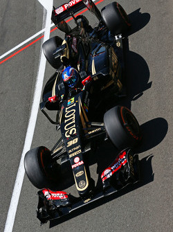 Jolyon Palmer, pilote d'essais et de réserve Lotus F1 E23