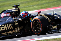 Jolyon Palmer, pilote d'essais et de réserve Lotus F1 E23