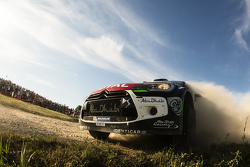 Mads Ostberg et Jonas Andersson, Citroën DS3 WRC, Citroën World Rally Team