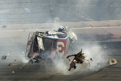 Austin Dillon, Richard Childress Racing Chevrolet y su coche al final de la carrera