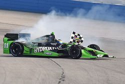 El ganador, Sébastien Bourdais, KV Racing Technology Chevrolet