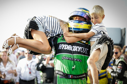 El ganador, Sébastien Bourdais, KV Racing Technology Chevrolet