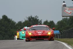 #62 Risi Competizione Ferrari F458: Pierre Kaffer, Giancarlo Fisichella, Olivier Beretta