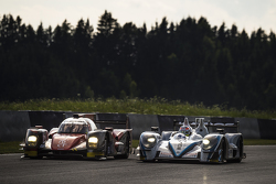 #46 Thiriet by TDS Racing Oreca 05 - Nissan : Pierre Thiriet, Ludovic Badey, Tristan Gommendy et #41 Greaves Motorsport Gibson 015S-Nissan : Gary Hirsch, Bjorn Wirdheim, John Lancaster