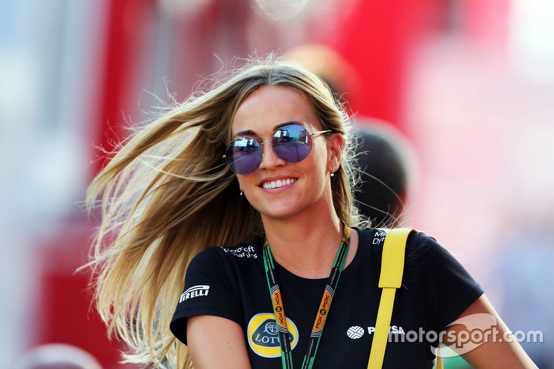 Carmen Jorda, pilota collaudatrice Lotus F1 team