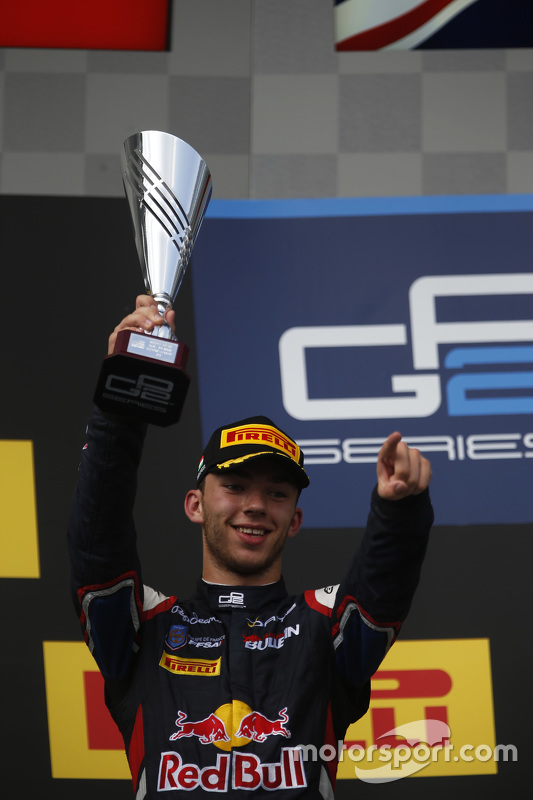 Secondo posto Pierre Gasly, DAMS