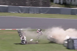 Chute spectaculaire de Casey Stoner