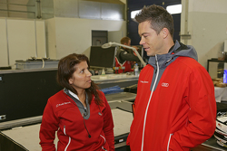 Lena Gade y Andre Lotterer, Audi Sport Team Joest