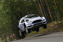 Ott Tanak et Molder Raigo, M-Sport Ford Fiesta WRC