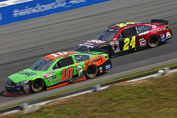 Danica Patrick, Stewart-Haas Racing Chevrolet y Jeff Gordon, Hendrick Motorsports Chevrolet