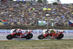 Andrea Dovizioso and Andrea Iannone, Ducati Team