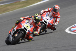 Andrea Iannone et Andrea Dovizioso, Ducati Team