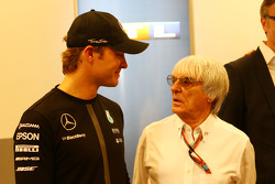 Нико Росберг, Mercedes AMG F1 и Берни Экклстоун