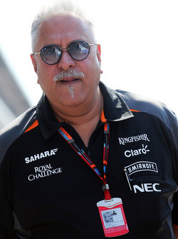 Dr. Vijay Mallya, Propriétaire de Sahara Force India F1 Team
