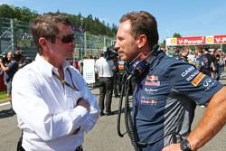 Christian Horner, Red Bull Racing director del equipo en la parrilla