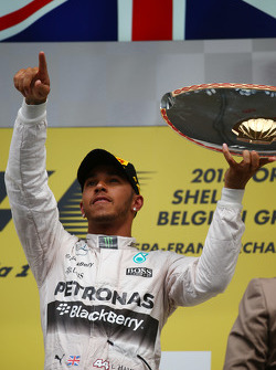 Primer lugar Lewis Hamilton, Mercedes AMG F1 W06