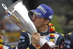 Le vainqueur Sébastien Ogier, Volkswagen Motorsport