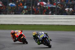 Valentino Rossi, Yamaha Factory Racing and Marc Marquez, Repsol Honda Team