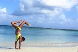 Danica Patrick de vacaciones