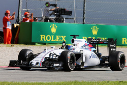 Felipe Massa, Williams celebra su tercera posición