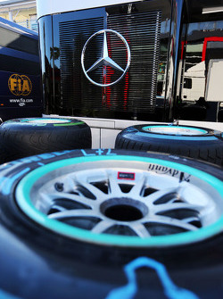 Pneus da Mercedes