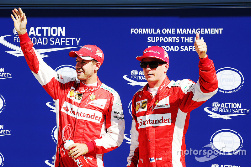 Sebastian Vettel, Kimi Raikkonen, Ferrari