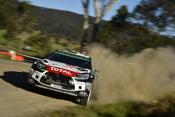Stéphane Lefebvre y Stéphane Prévot, Citroën DS3 WRC, Citroën World Rally Team