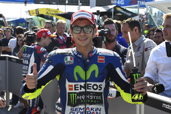 El tercer lugar, Valentino Rossi, de Yamaha Factory Racing