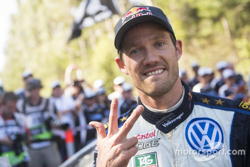 Winner and 2015 WRC champion Sébastien Ogier, Volkswagen Motorsport