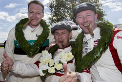 St Mary's Trophy Winners: Tom Kristensen, second place Frank Stippler and third place Gordon Shedden