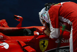 Vencedor Sebastian Vettel, Ferrari