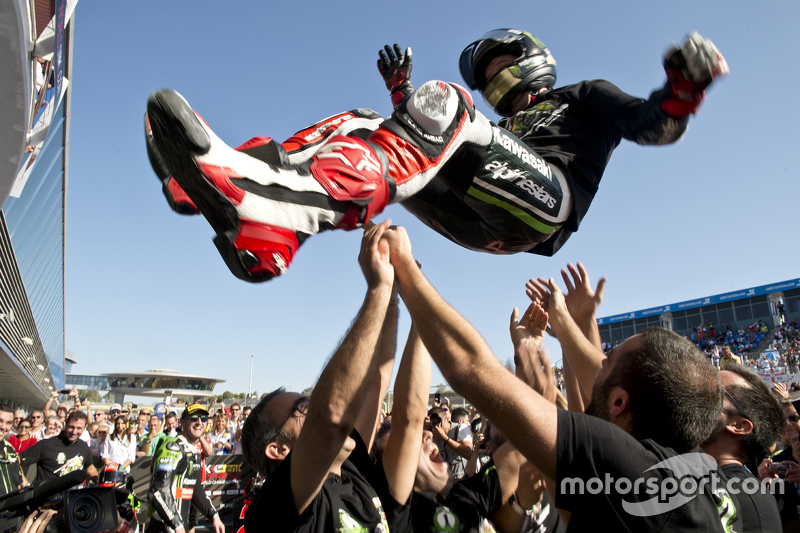 El Campeón del Mundo de Superbike 2015 Jonathan Rea, Kawasaki