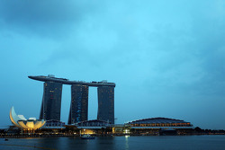 Vista panorámica de Singapur