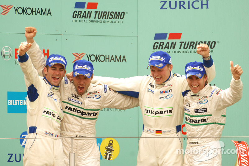 2007: Romain Dumas, Marcel Tiemann, Marc Lieb, Timo Bernhard