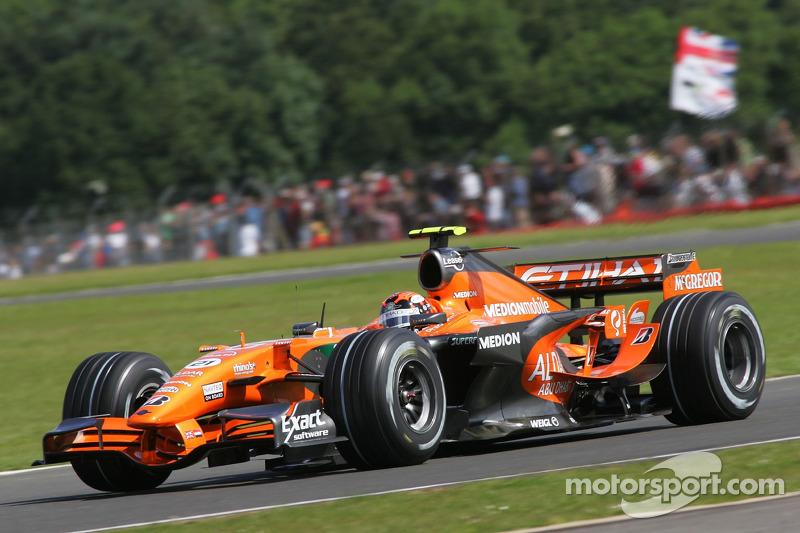 Christijan Albers, Spyker F1 Team, F8-VII